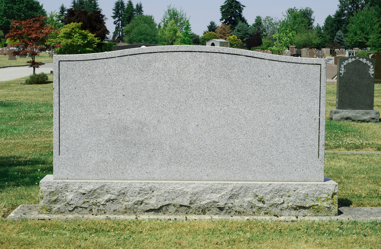 Empty Tombstone